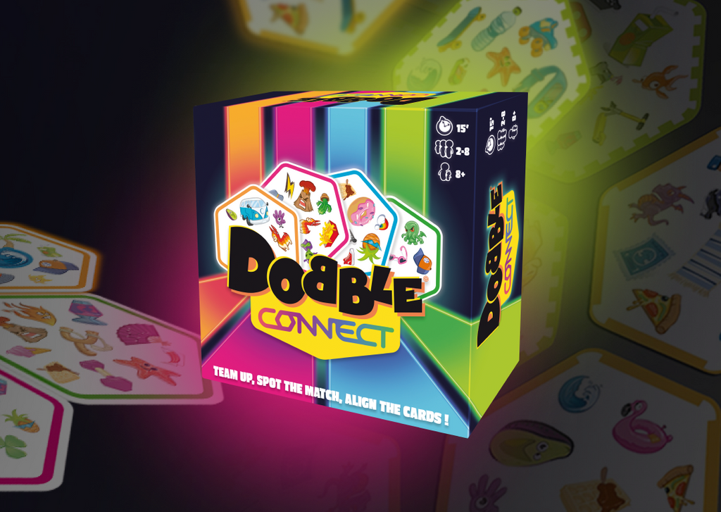Introducing Dobble Connect: a new way to play the fast-paced family game