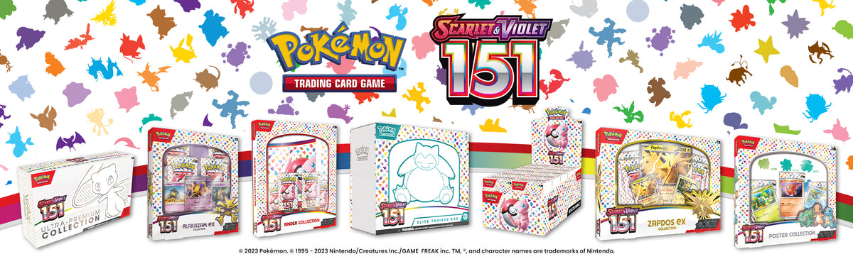 Pokémon 3.5 Scarlet & Violet 151: Poster Box