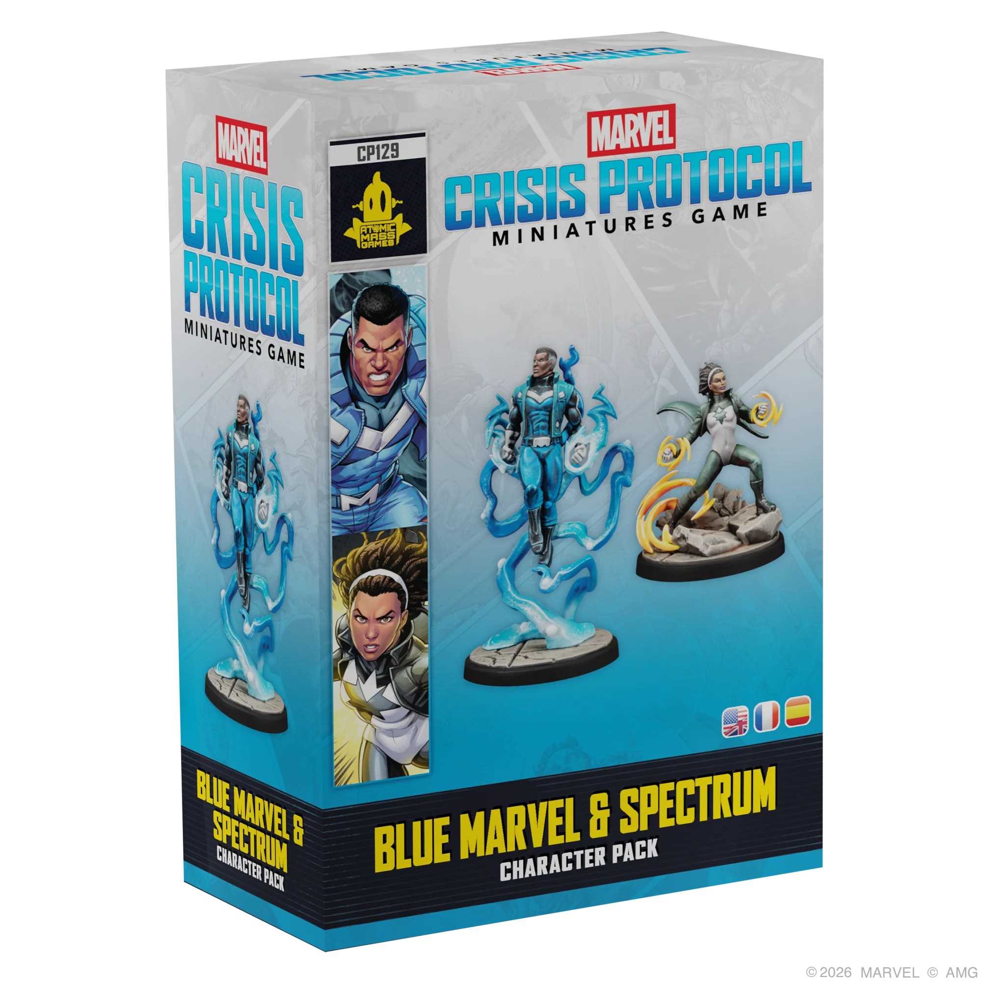 Marvel: Crisis Protocol - Blue Marvel & Spectrum – Asmodee UK