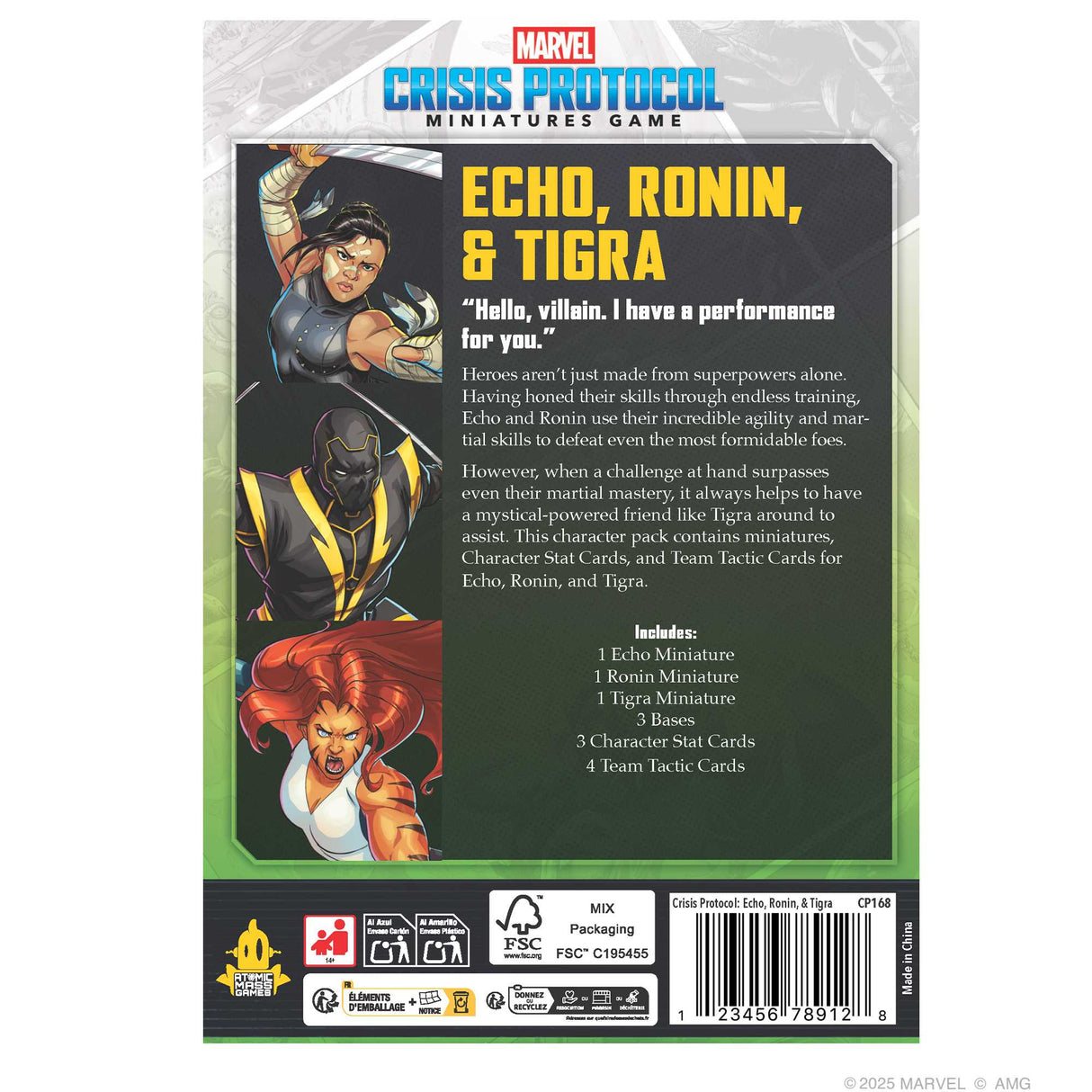 Marvel: Crisis Protocol - Echo, Ronin, Tigra