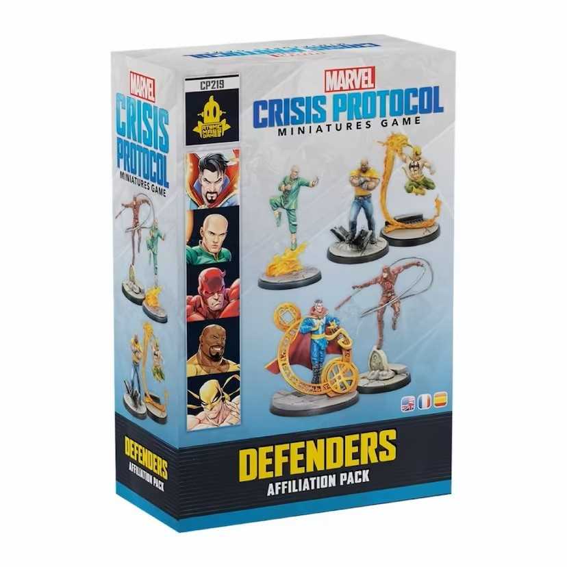 Marvel: Crisis Protocol Defenders Affiliation Pack