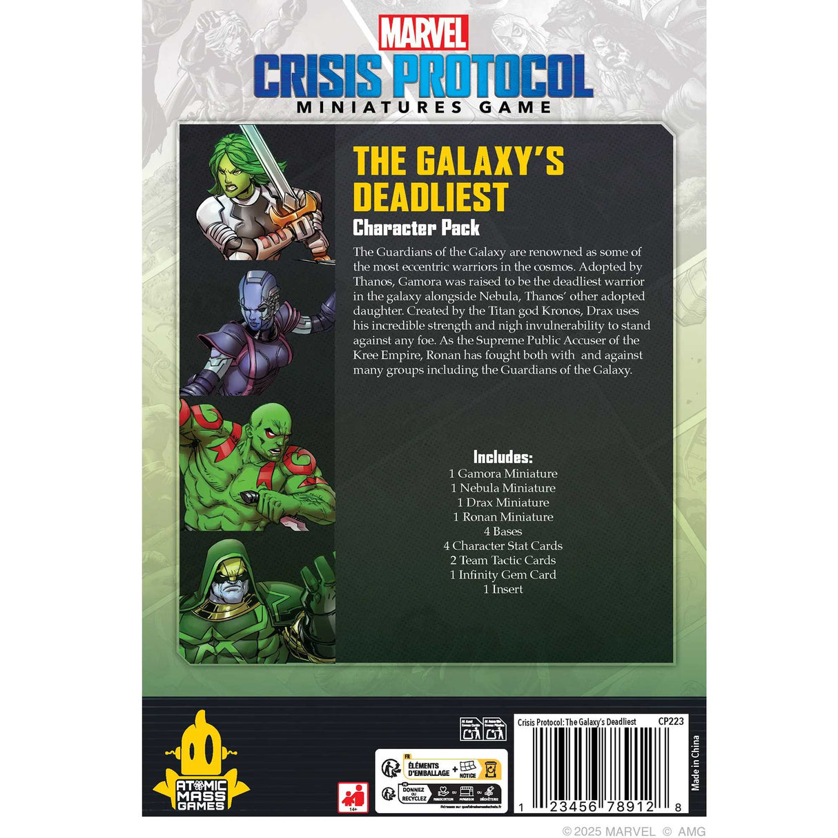 Marvel Crisis Protocol: Galaxy's Deadliest Affiliation Pack