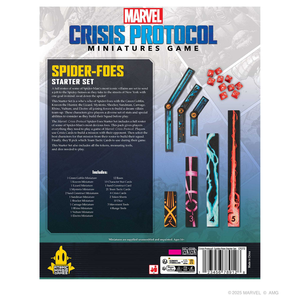 Marvel: Crisis Protocol - Spider-Foes Starter Set