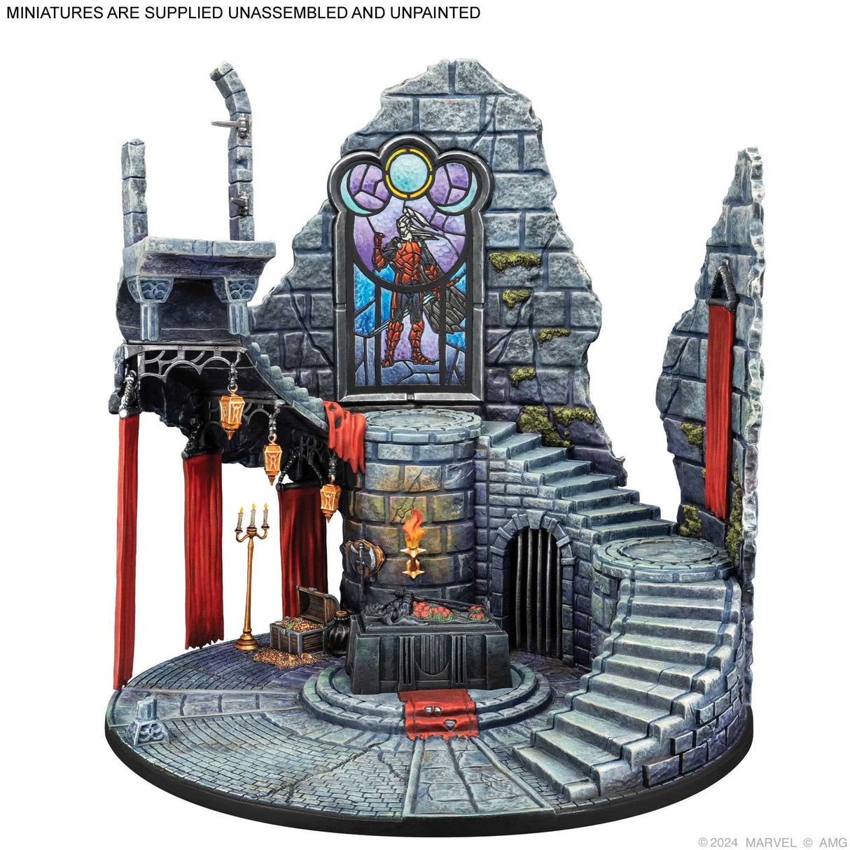 Marvel: Crisis Protocol - Tomb Of Dracula Terrain Pack