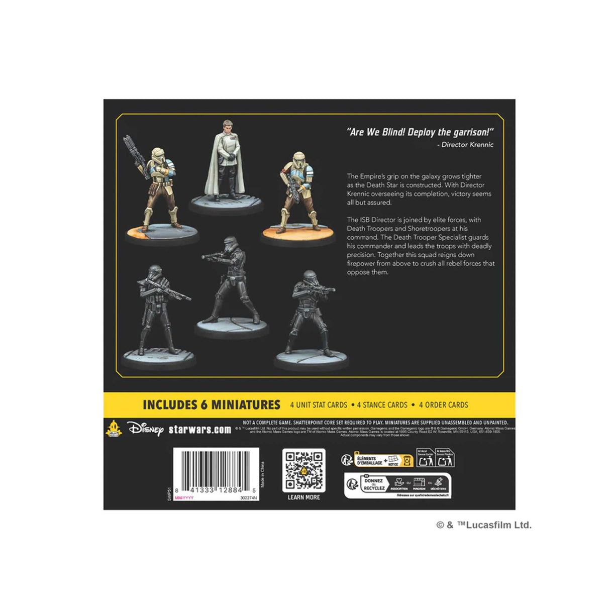 Star Wars Shatterpoint: Deploy the Garrison Squad Pack
