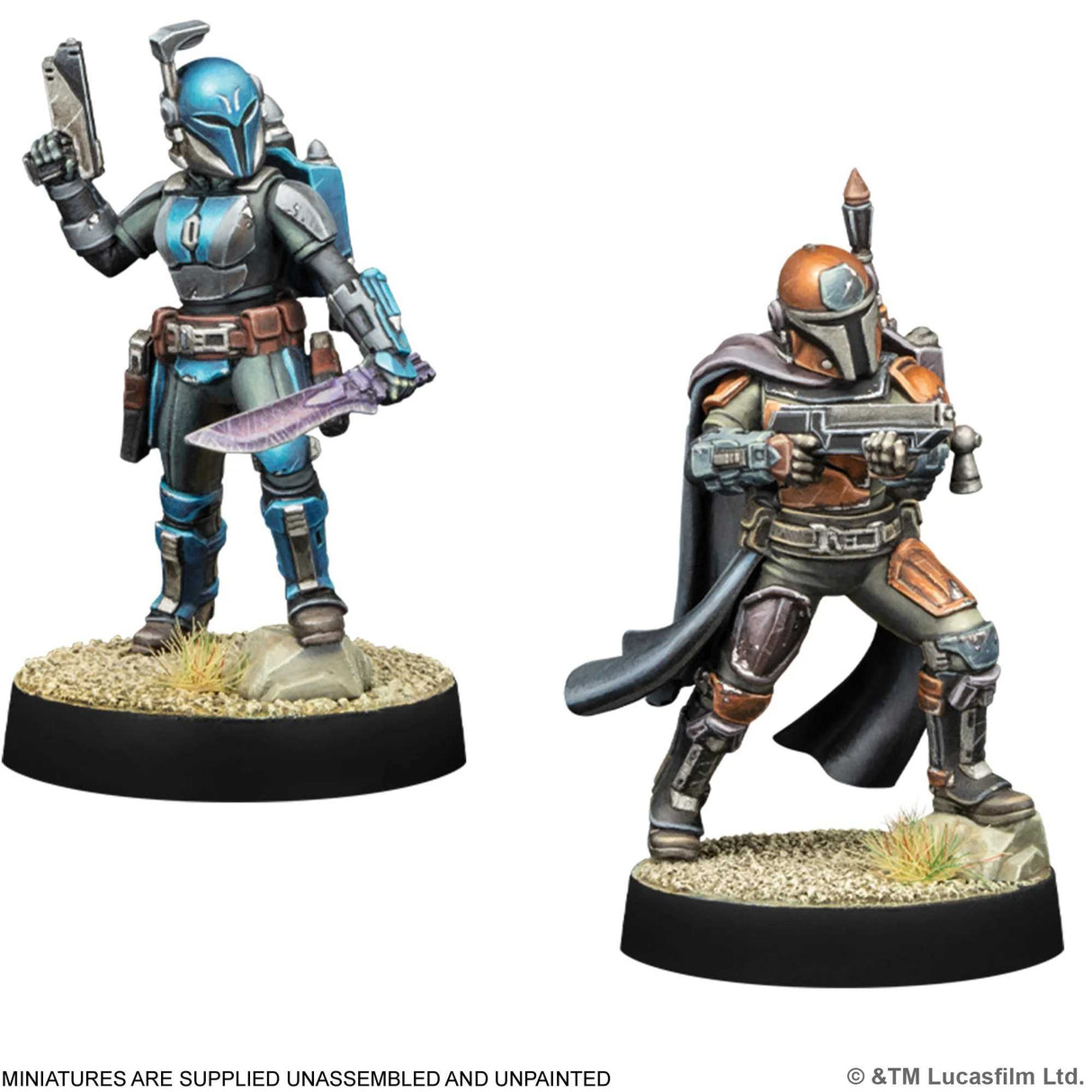 Star Wars: Legion - Customisable Mandalorian Leader & Hunter