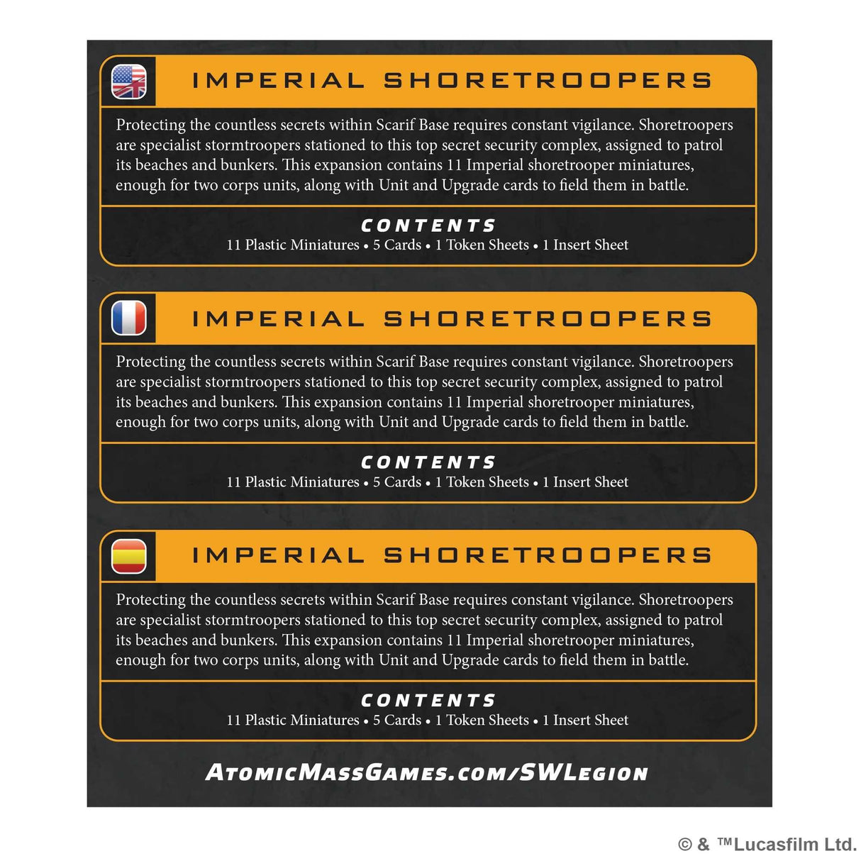 Star Wars: Legion - Imperial Shoretroopers