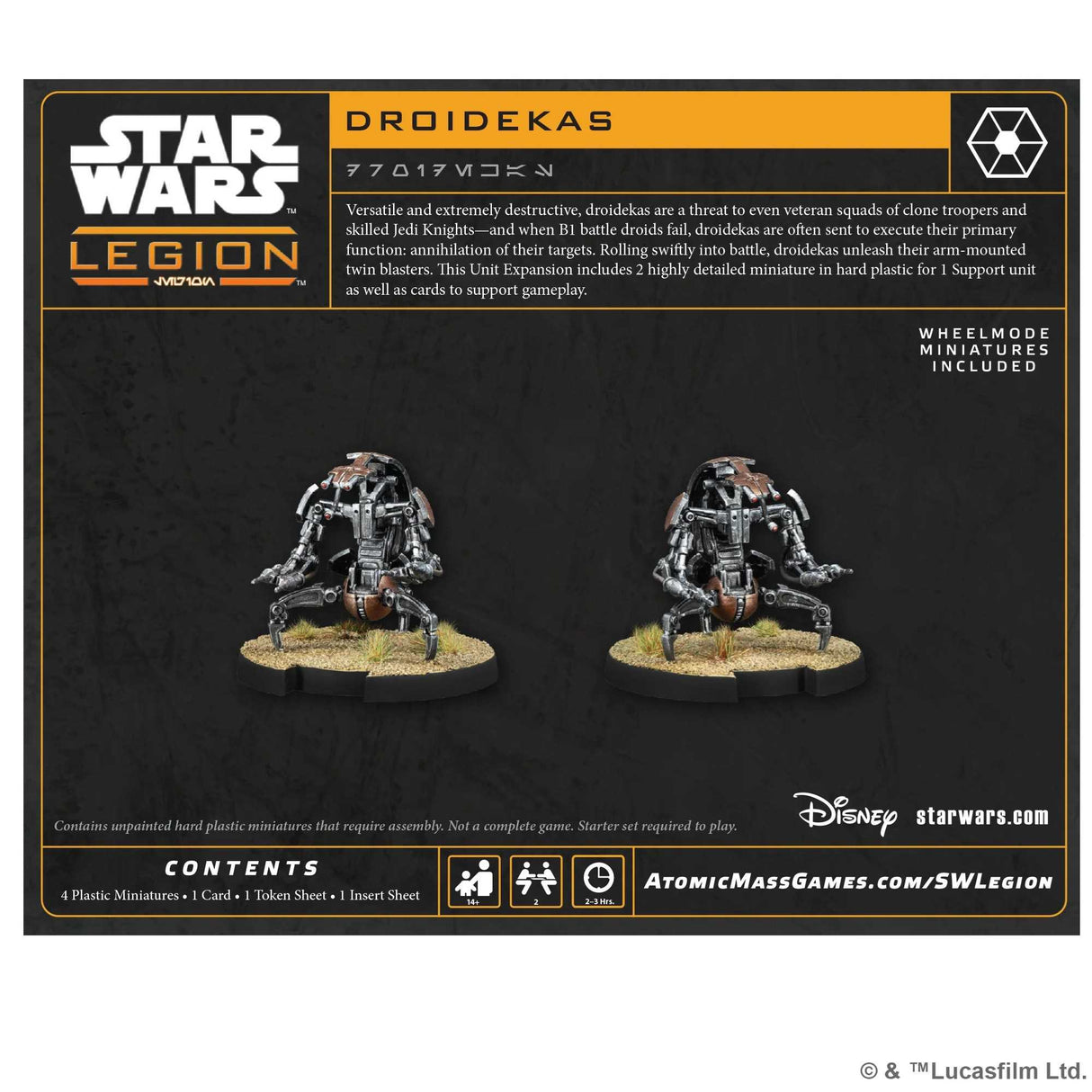 Star Wars: Legion Driodekas