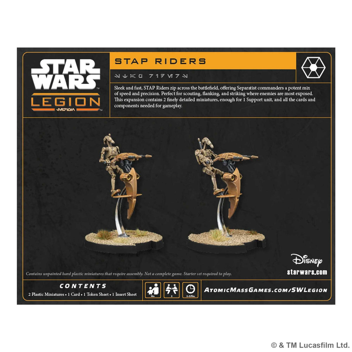 Star Wars: Legion - Star Wars: Legion - STAP Riders