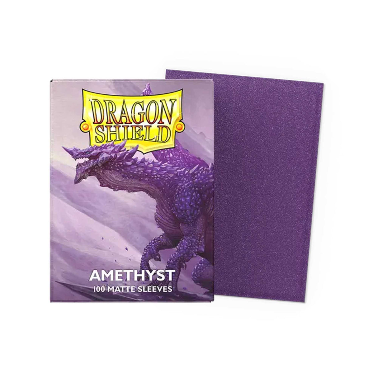 Dragon Shield Amethyst Matte Sleeves - Standard Size (100)