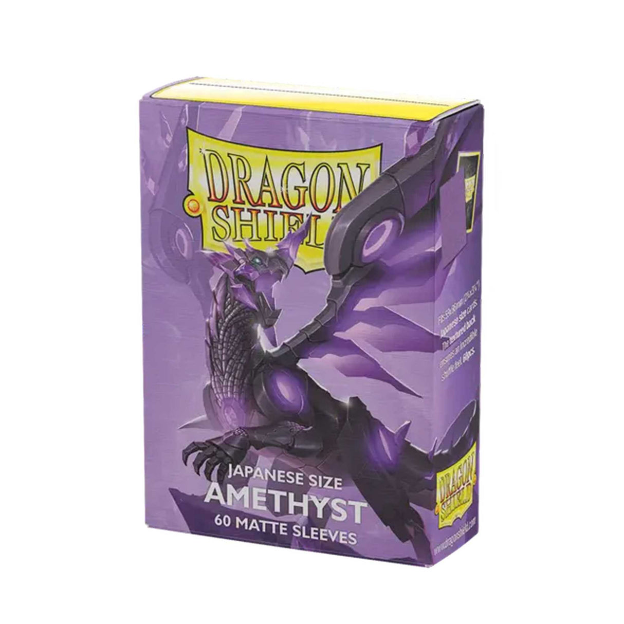 Dragon Shield Amethyst Matte Sleeves - Japanese Size (60)