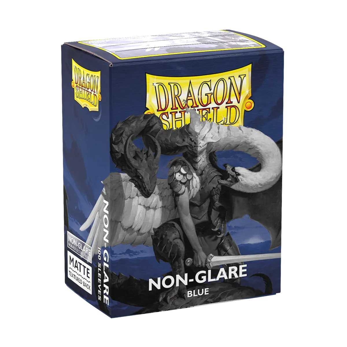 Dragon Shield Matte Non-Glare Sleeves Standard Size - Blue (100)