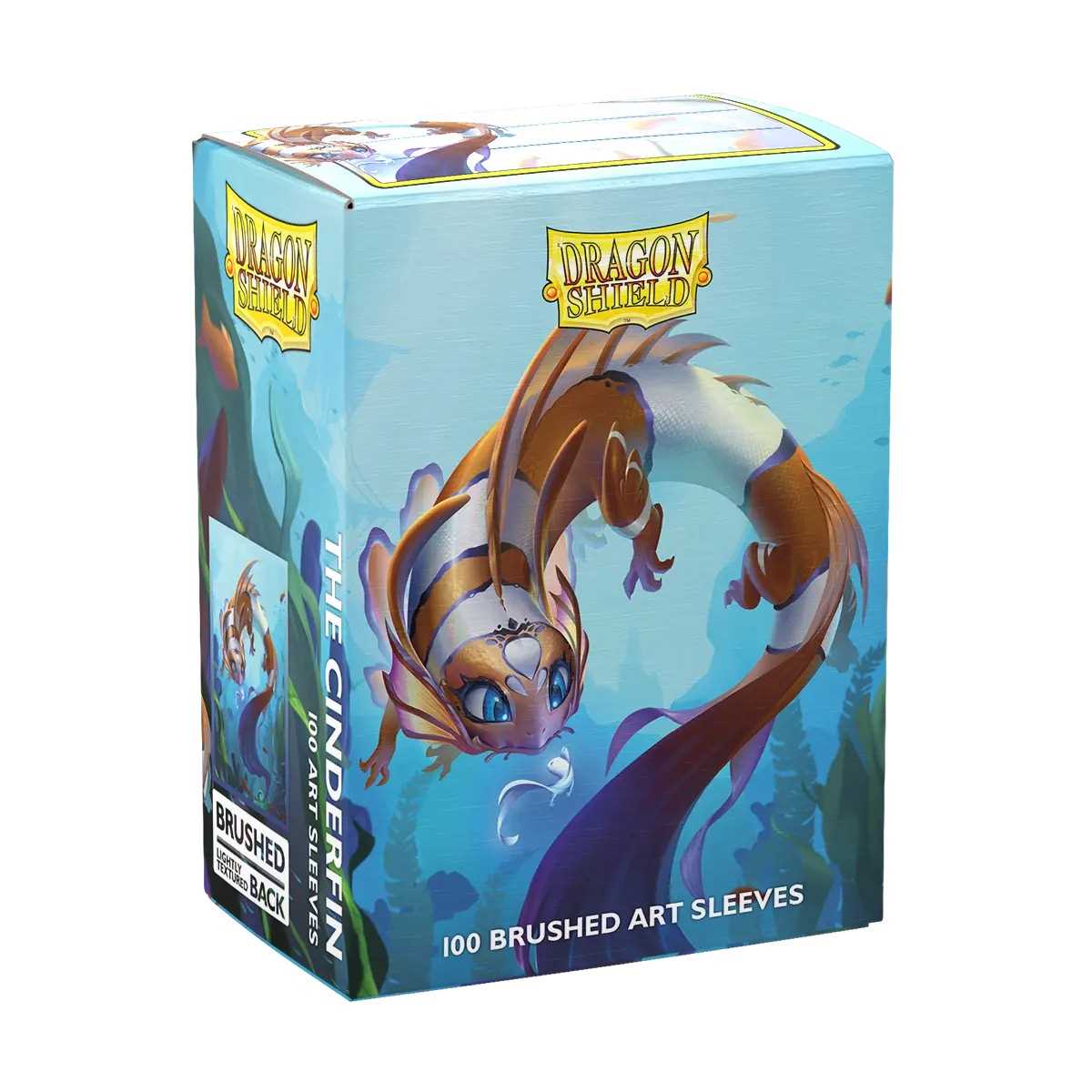 Dragon Shield The Cinderfin Brushed ART Sleeves - Standard Size (100)