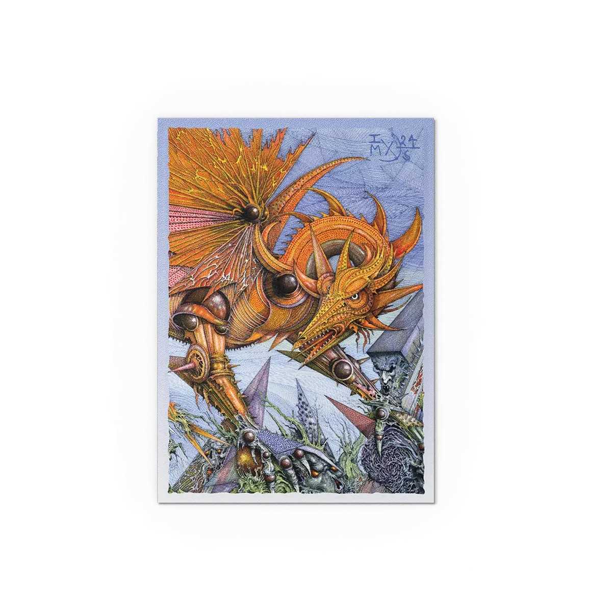 Dragon Shield Matte Dual Standard Sleeves: Signature Series - Ian Miller - The Millerax (100 ct.)