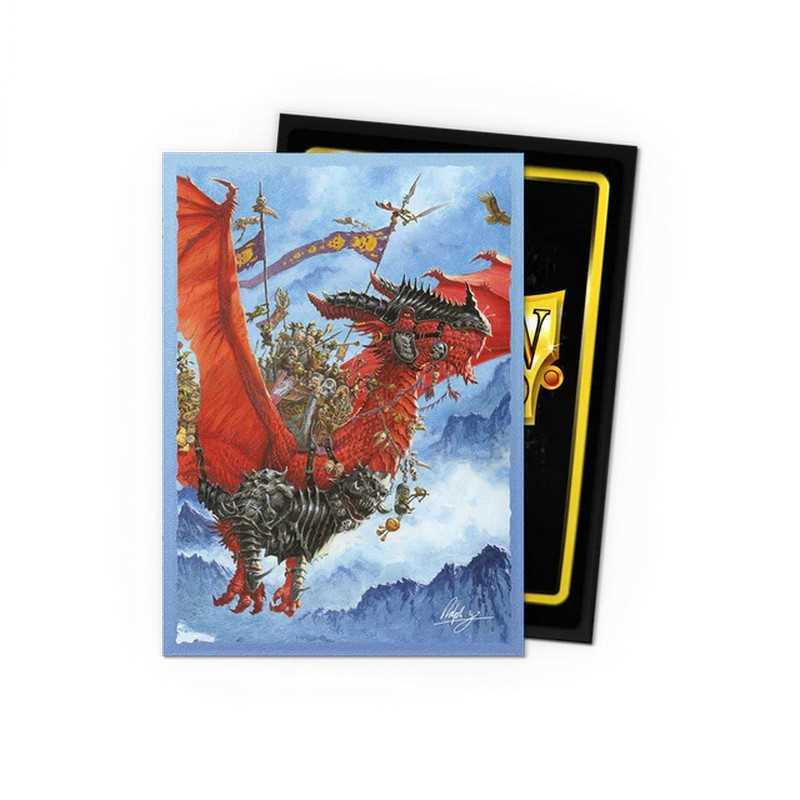 Dragon Shield Matte Dual Standard Sleeves: Signature Series Ralph Horsley The Raid (100 ct.)
