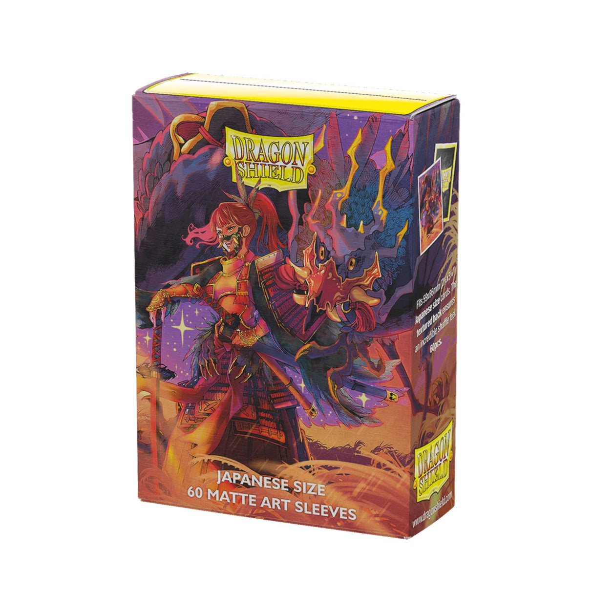 Dragon Shield The Fallen Matte Art Sleeves - Japanese Size (60)