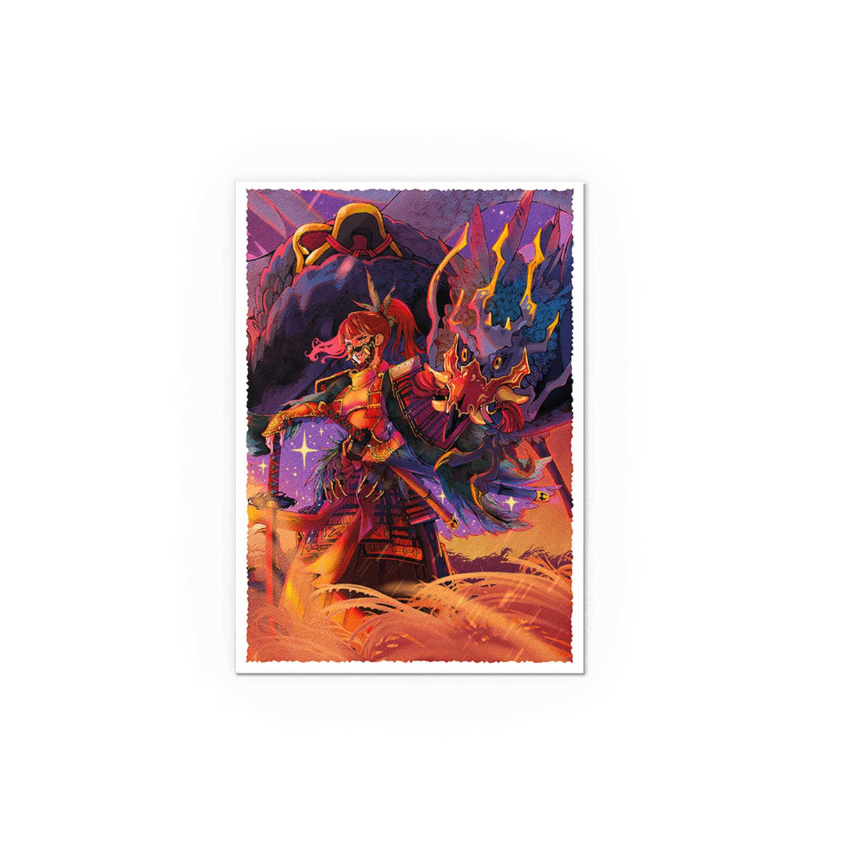 Dragon Shield The Fallen Matte Art Sleeves - Japanese Size (60)