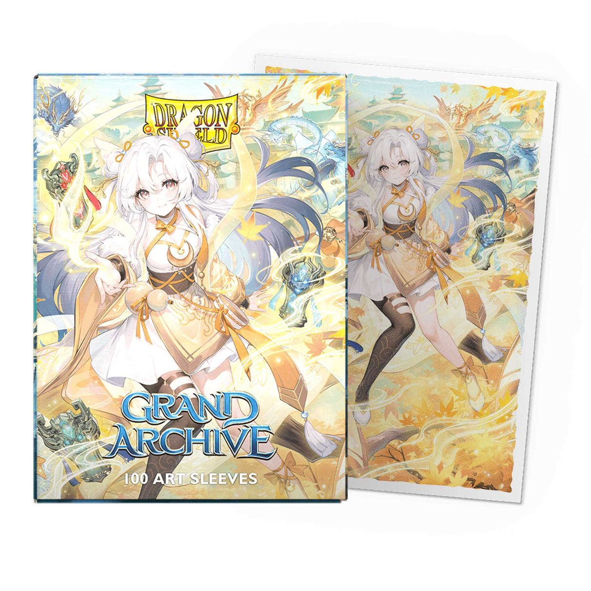 Matte Art Standard Sleeves: Grand Archive - Guo Jia, Heaven's Favored (100 ct.)