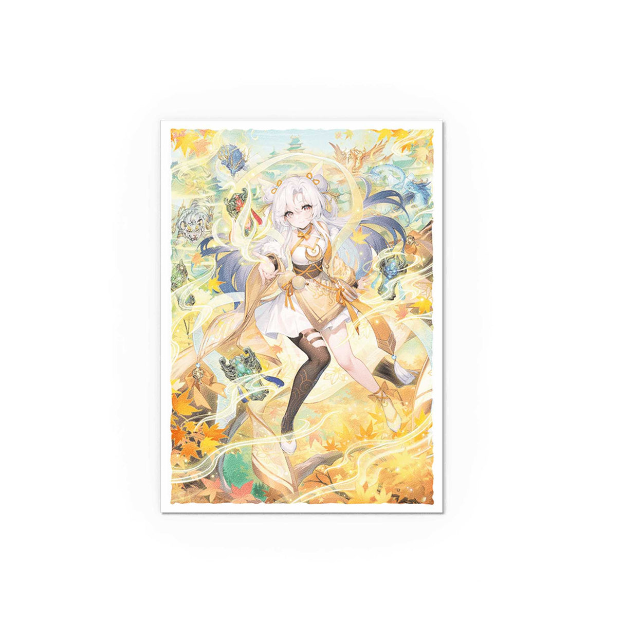 Matte Art Standard Sleeves: Grand Archive - Guo Jia, Heaven's Favored (100 ct.)