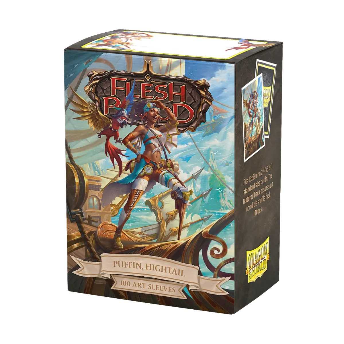 Matte Art Standard Sleeves: Flesh and Blood - Puffin, Hightail (100 ct.)