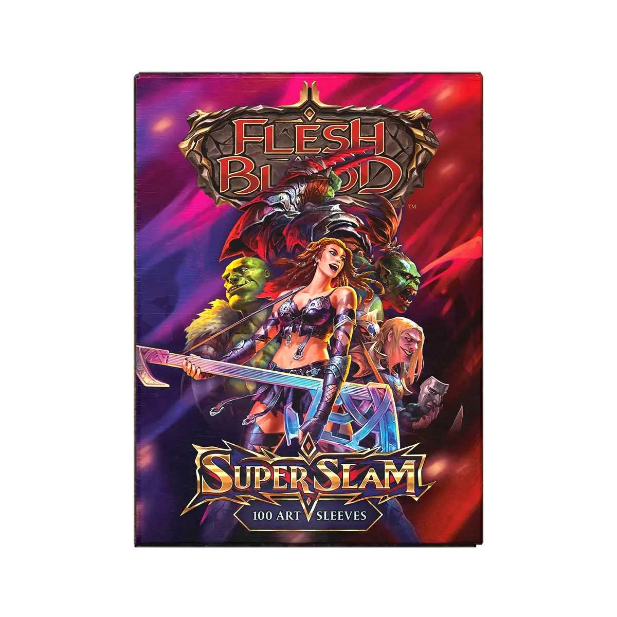 Matte Art Standard Sleeves: Flesh and Blood - Super Slam (100 ct.)