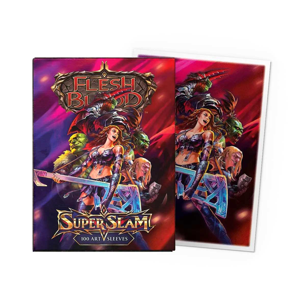 Matte Art Standard Sleeves: Flesh and Blood - Super Slam (100 ct.)