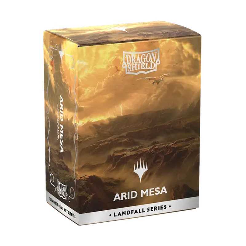 Dragon Shield Magic: The Gathering Matte Dual Art Sleeves: Landfall Series - Arid Mesa (100ct.)