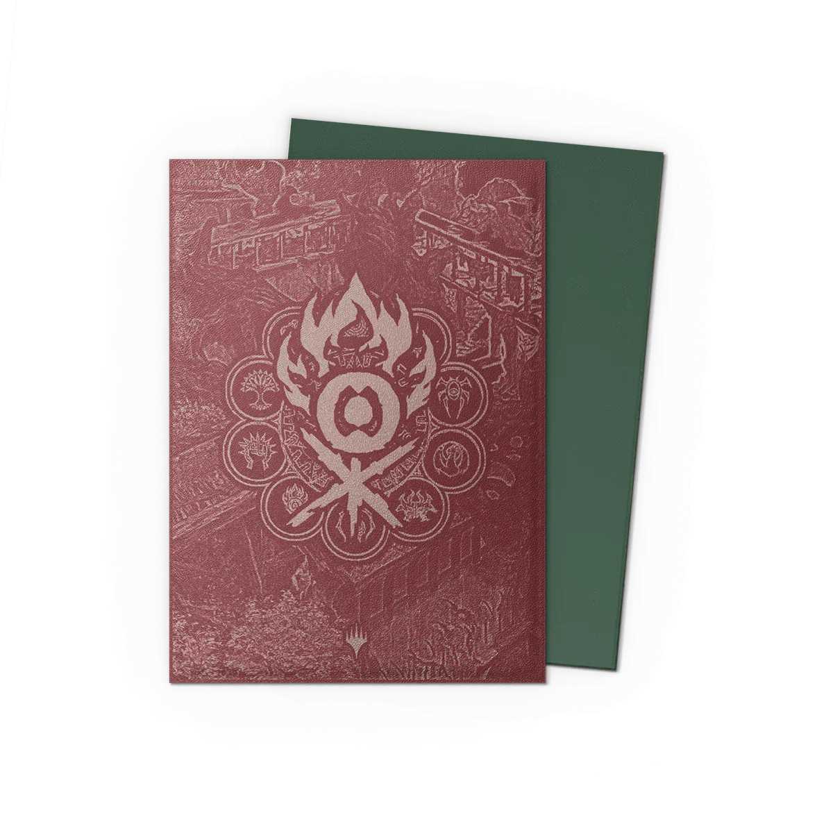Dragon Shield Magic: The Gathering Matte Dual Art Sleeves: Guildpact Series - Gruul Clans (100ct.)