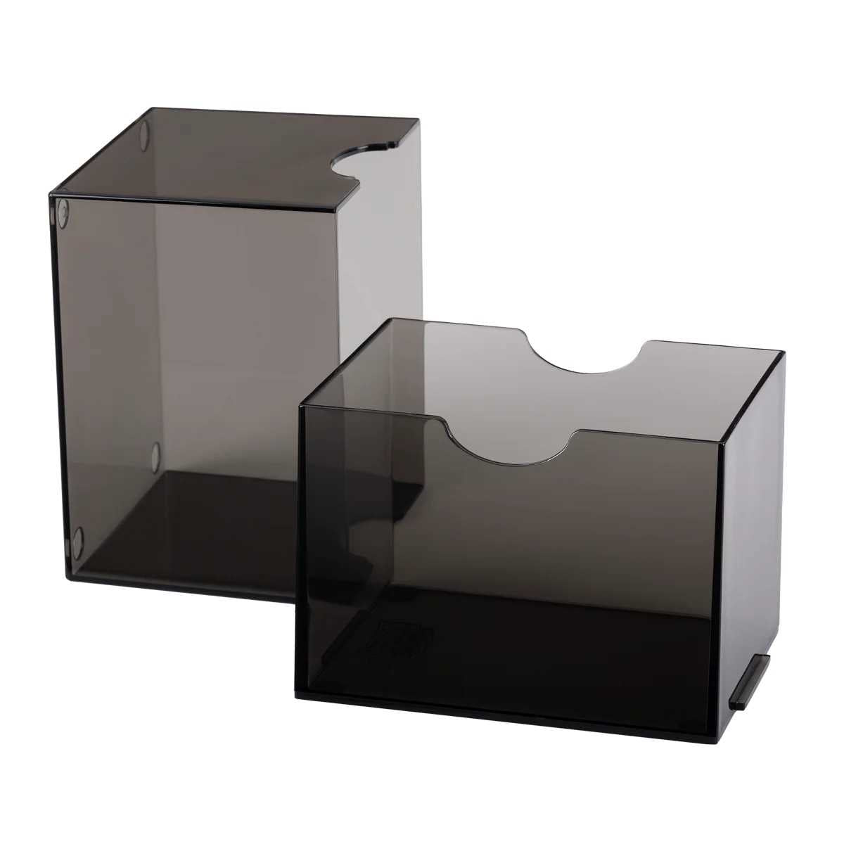 Dragon Shield Strongbox 100+ Card Deck Box - Clear Black