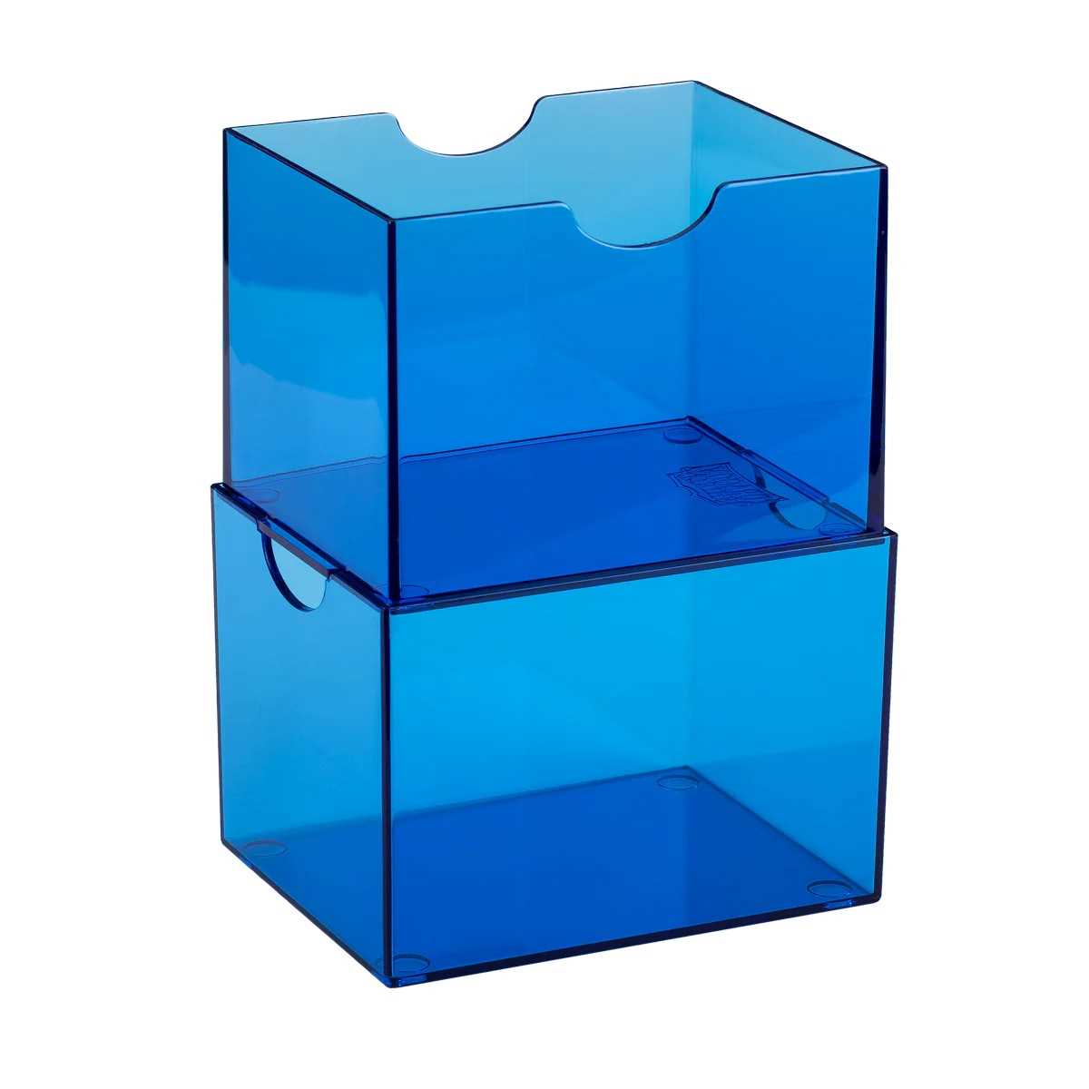 Dragon Shield Strongbox 100+ Card Deck Box - Clear Blue