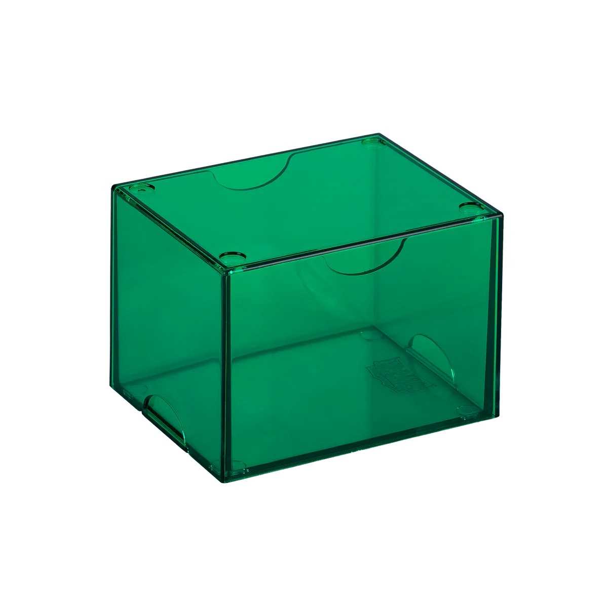 Dragon Shield Strongbox 100+ Card Deck Box - Clear Green