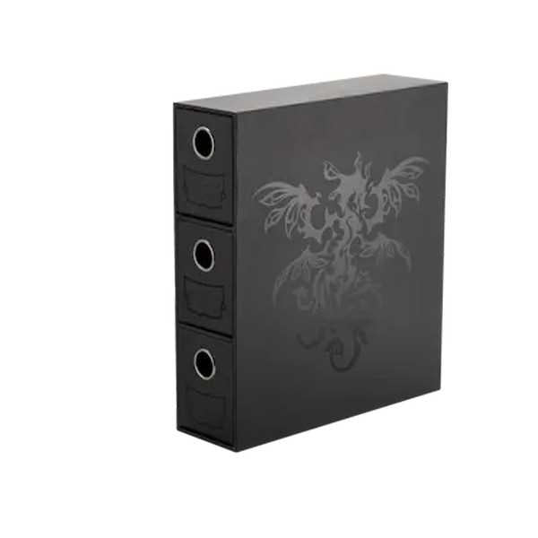 Dragon Shield Fortress Card Drawers Vertical-3- Black