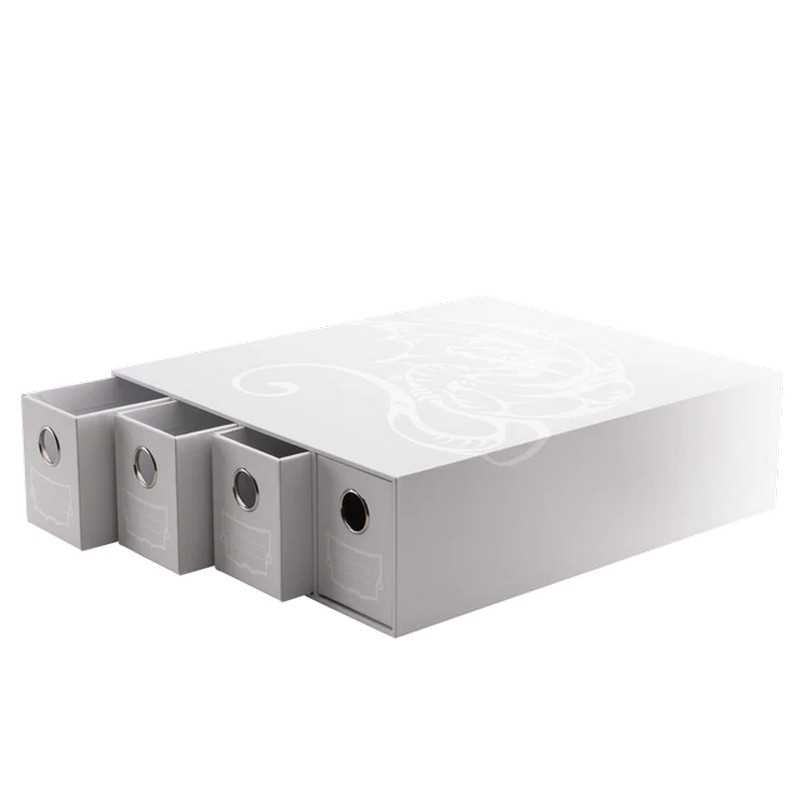 Dragon Shield Fortress Card Drawers Horizontal-4 - White