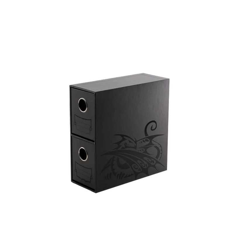 Dragon Shield Fortress Card Drawers Vertical-2 - Black
