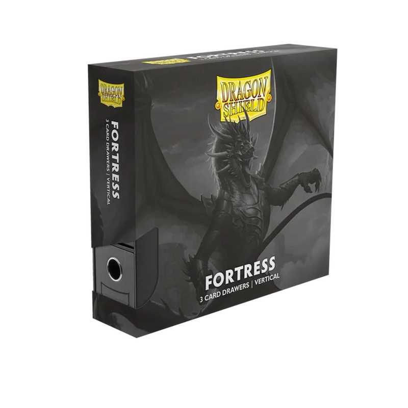 Dragon Shield Fortress Card Drawers Vertical-3XL - Black