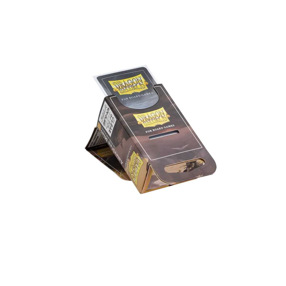Dragon Shield 100 Clear Non-Glare Board Game Sleeves - American Mini