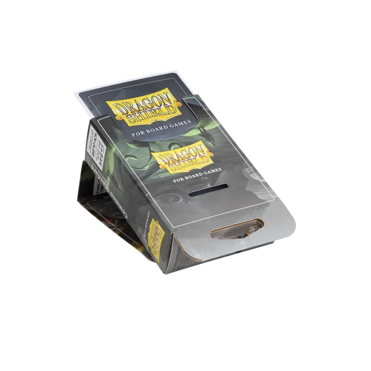 Dragon Shield 100 Clear Non-Glare Board Game Sleeves - Common Standard