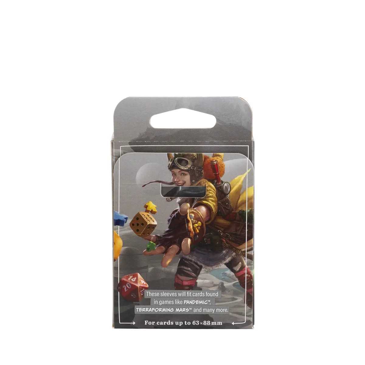 Dragon Shield 100 Clear Non-Glare Board Game Sleeves - Common Standard