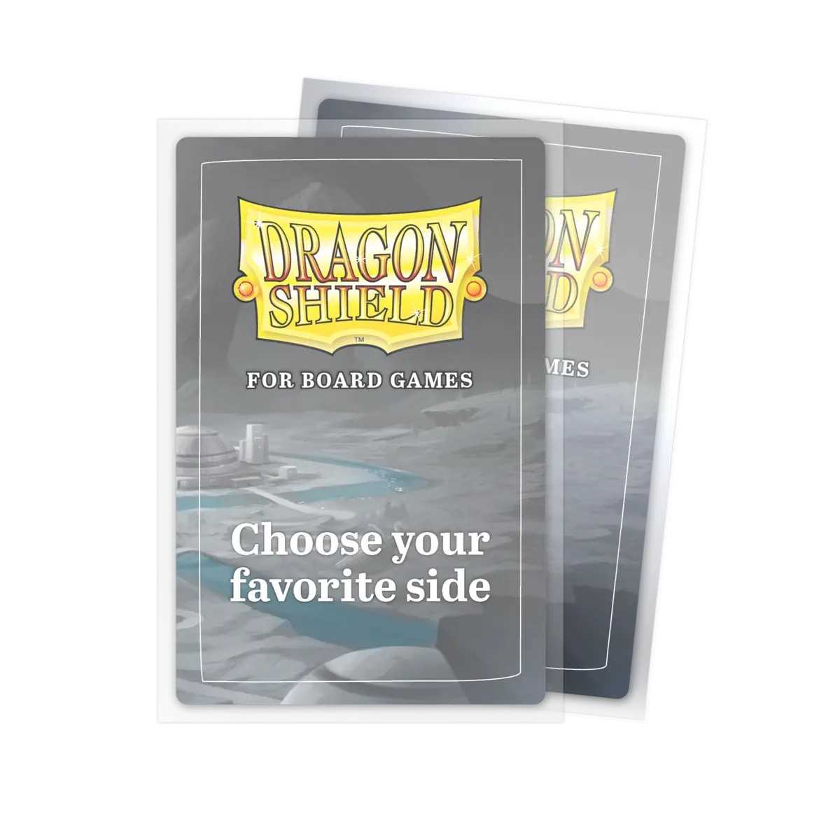 Dragon Shield 100 Clear Non-Glare Board Game Sleeves - Extra Large