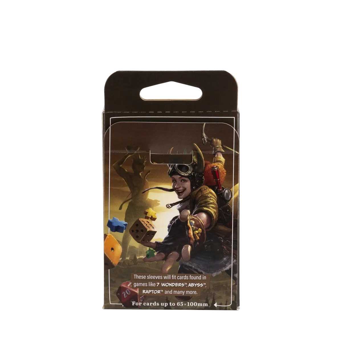 Dragon Shield 100 Clear Non-Glare Board Game Sleeves - Extra Large