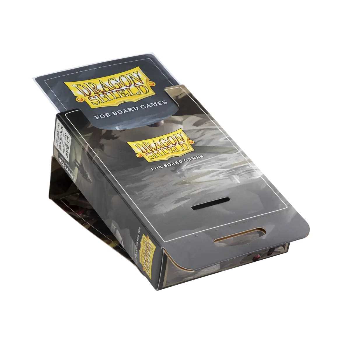 Dragon Shield 100 Clear Non-Glare Board Game Sleeves - Oversize