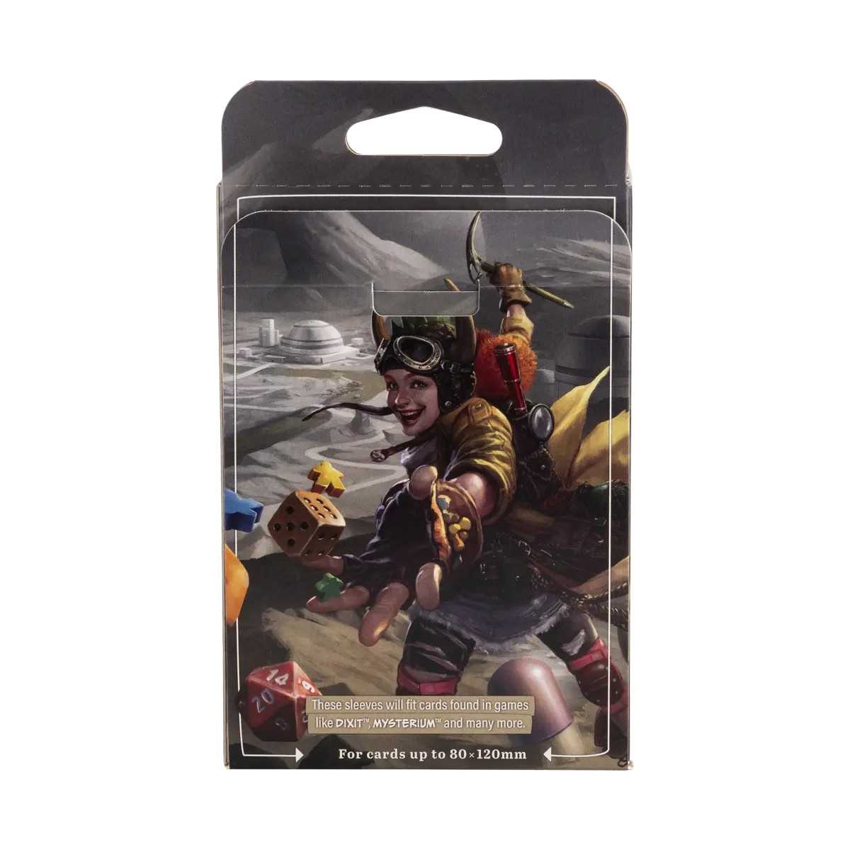 Dragon Shield 100 Clear Non-Glare Board Game Sleeves - Oversize