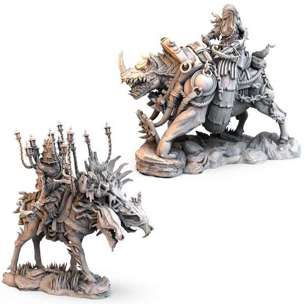 Tainted Grail: Kings of Ruin - Mounted Heroes