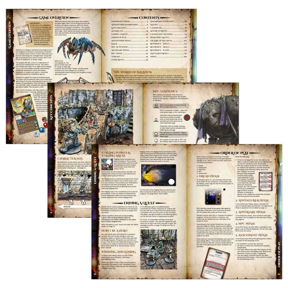 Maladum Deluxe Rulebook
