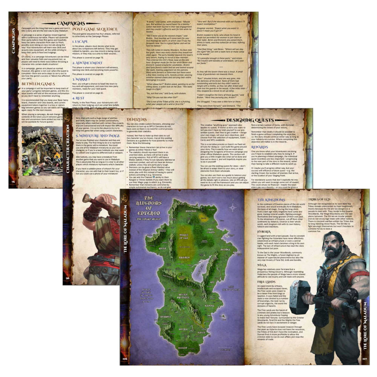 Maladum Deluxe Rulebook