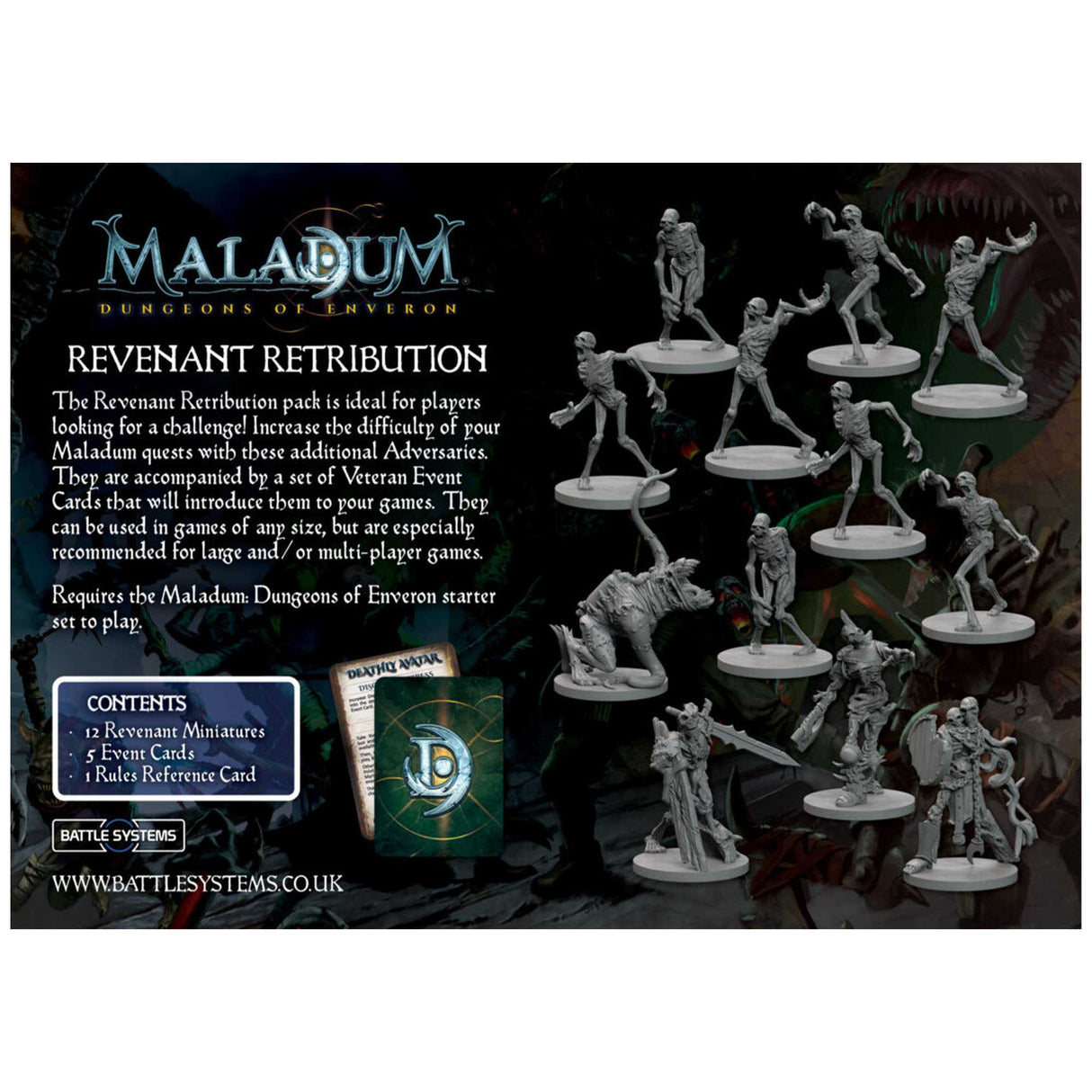 Maladum Revenant Retribution Expansion