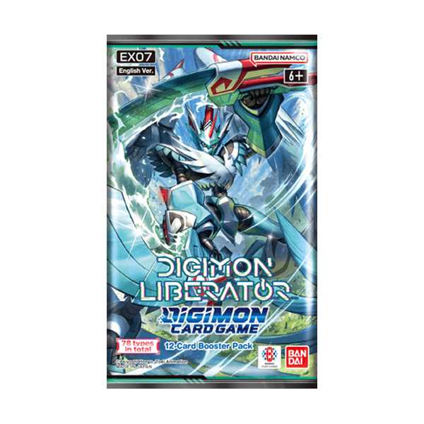 Digimon Card Game: Booster Pack - Digimon Liberator (EX07)