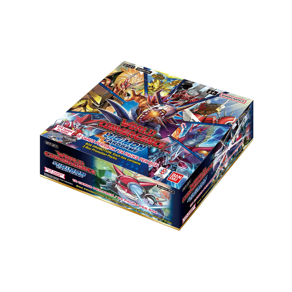 Digimon Card Game: Booster Pack - World Convergence (BT21)