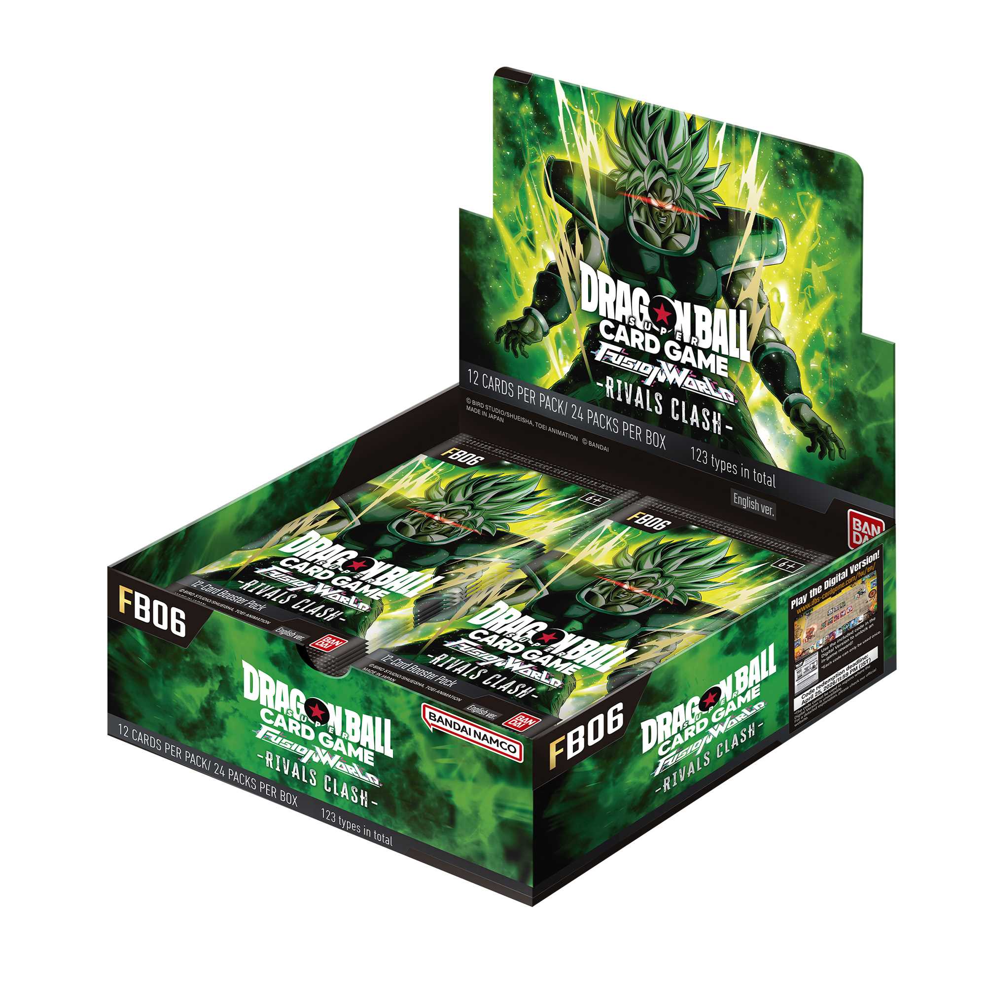 Resurrection　モンスターメーカー　ブースターパック Dragon Ball Super CG: Booster Pack - Fusion World 06 (FB06