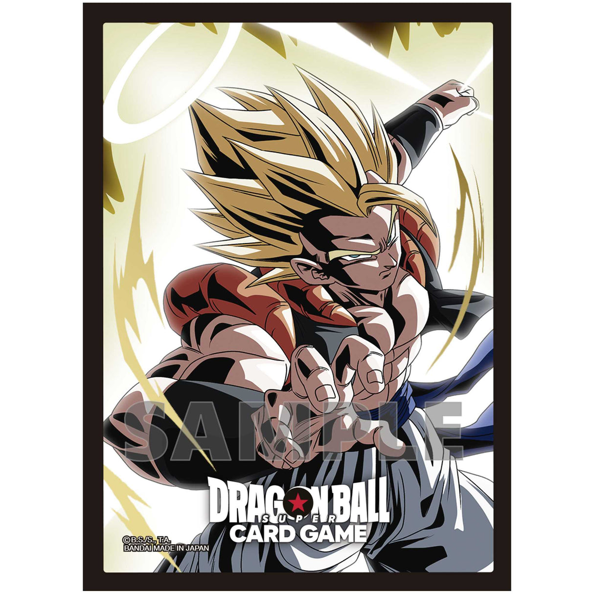 Dragon Ball Super Card Game: Fusion World Official Card Case & Card Sleeve Set 3 - Gogeta